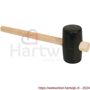 Gripline hamer rubber nummer 2 zacht zwart - H50200436 - afbeelding 3