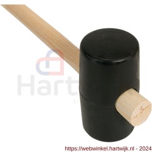 Gripline hamer rubber nummer 2 zacht zwart - H50200436 - afbeelding 4