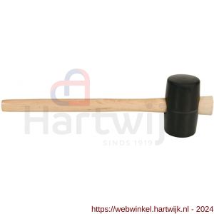 Gripline hamer rubber nummer 1 hard zwart - H50200443 - afbeelding 1