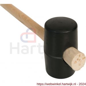 Gripline hamer rubber nummer 1 hard zwart - H50200443 - afbeelding 4