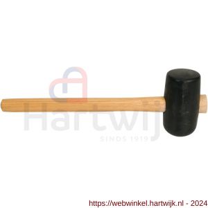 Gripline hamer rubber nummer 5 zacht zwart - H50200439 - afbeelding 1