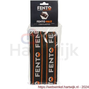 Fento kniebeschermer set elastieken 400-Max zwart - H50201253 - afbeelding 3