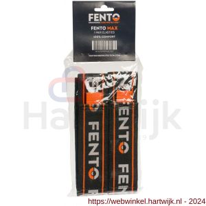 Fento kniebeschermer set elastieken 400-Max zwart - H50201253 - afbeelding 2
