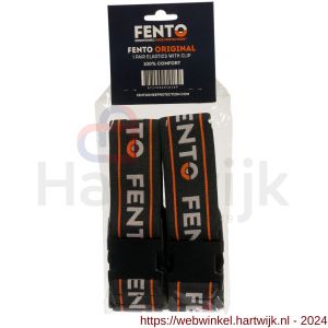 Fento kniebeschermer Original set clip elastieken zwart - H50201257 - afbeelding 2