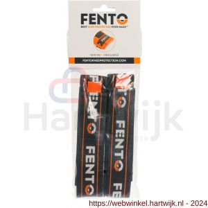 Fento kniebeschermer Home set elastieken zwart - H50201156 - afbeelding 2