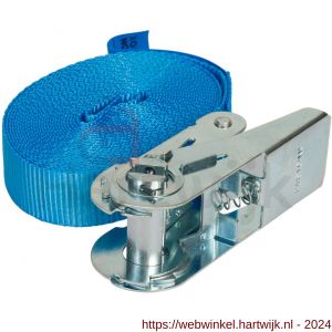 Konvox spanband 25 mm ratel 906 5 m blauw - H50200895 - afbeelding 1