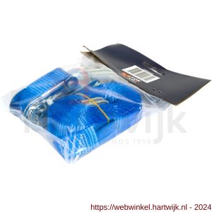 Konvox spanband 25 mm ratel 906 haak 1002 5 m LC 400/800 daN blauw - H50200896 - afbeelding 2