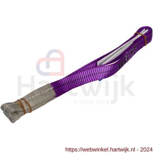 Konvox hijsband met lussen violet 1 ton 1 m - H50200922 - afbeelding 1