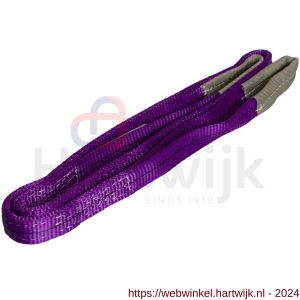 Konvox hijsband met lussen violet 1 ton 2 m - H50200924 - afbeelding 1