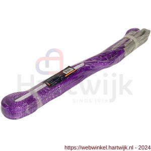 Konvox hijsband met lussen violet 1 ton 2 m - H50200924 - afbeelding 2
