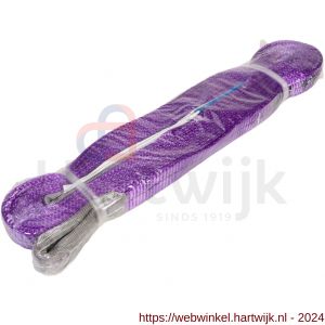Konvox hijsband met lussen violet 1 ton 6 m - H50200928 - afbeelding 1