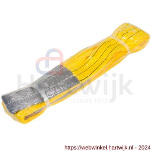 Konvox hijsband met lussen geel 3 ton 2 m - H50200937 - afbeelding 2