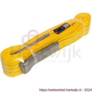 Konvox hijsband met lussen geel 3 ton 4 m - H50200939 - afbeelding 1