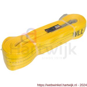 Konvox hijsband met lussen geel 3 ton 6 m - H50200941 - afbeelding 1