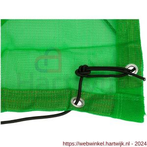Konvox aanhangwagennet fijnmazig met elastiek 1,4x2,5 cm groen - H50200858 - afbeelding 4
