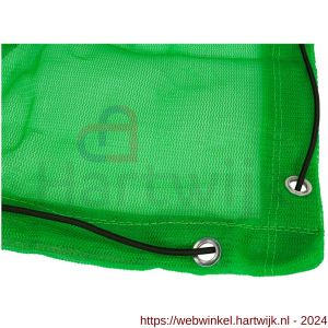 Konvox aanhangwagennet fijnmazig met elastiek 1,4x2,5 cm groen - H50200858 - afbeelding 5
