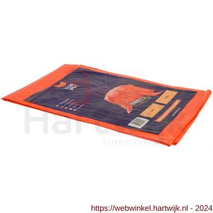 Konvox dekkleed Eco 100 g/m2 oranje 2x3 m - H50200714 - afbeelding 2