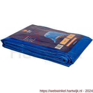 Konvox dekkleed Eco 100 g/m2 blauw 6x8 m - H50200737 - afbeelding 1