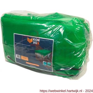 Konvox aanhangwagennet fijnmazig met elastiek 310x750 cm groen - H50200874 - afbeelding 1