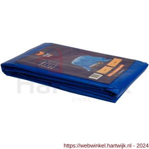 Konvox dekkleed HD 150 g/m2 blauw 4x6 m - H50200775 - afbeelding 1