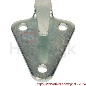 Konvox driehoekshaak staal-verzinkt - H50200840 - afbeelding 1