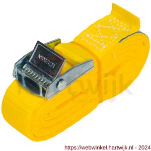 Konvox spanband 25 mm klemgesp 804 LC 250 daN 25 mm 3 m geel - H50200904 - afbeelding 1