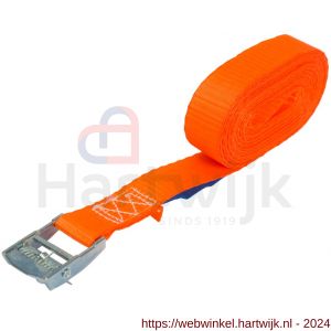 Konvox spanband 25 mm klemgesp 804 LC 250 daN 25 mm 4 m oranje - H50200905 - afbeelding 4