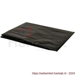 Konvox bouwhekkleed 150 g zwart 1.76x3.41 m - H50200804 - afbeelding 1