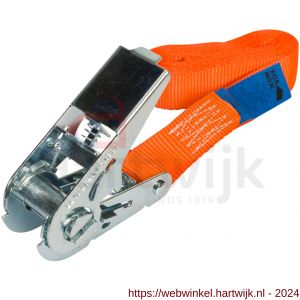 Konvox spanband Professioneel 25 mm ratel 906 3 m LC 400/800 daN oranje - H50200881 - afbeelding 3
