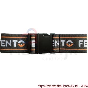 Fento kniebeschermer set elastieken met clip 400-Max zwart - H50201254 - afbeelding 1