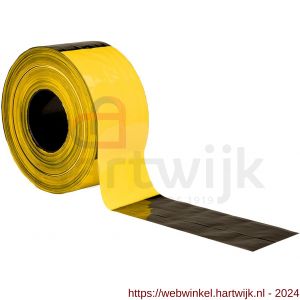 Konvox afzetband geel-zwart 80 mm x 500 m - H50201260 - afbeelding 2