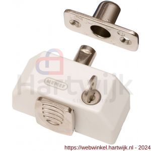 Nemef opleg cilindersluiting 2566/1 1 sleutel blister - H19501598 - afbeelding 1