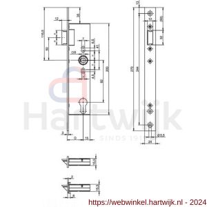 Assa Abloy cilinderloopslot N15050008520009 - H19500486 - afbeelding 2