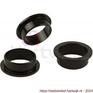 Dulimex DX NYLON RING BE Ami nylon kruk lagerring verpakt per 10 zwart - H30204966 - afbeelding 1