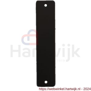 Ami KS GB BE kortschild type 180/41 RH geheel blind zwart - H30204540 - afbeelding 1