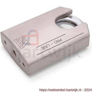 Dulimex DX HSPRO 60 C SE hangslot DX PRO-line SKG** 60 mm verschillend sluitend gesloten beugel 3 sleutels en security card zilver - H30204150 - afbeelding 1
