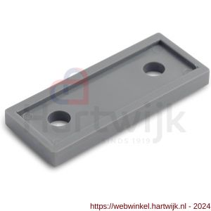 Dulimex DX RUZW OPK 1 SE onderlegplaat raamkozijn voor RUZ-W-010 serie plastic grijs - H30202999 - afbeelding 1
