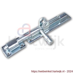 IBFM HSG 150H SS hangslotgrendel diameter 12 mm horizontaal 150 mm RVS - H30204934 - afbeelding 1