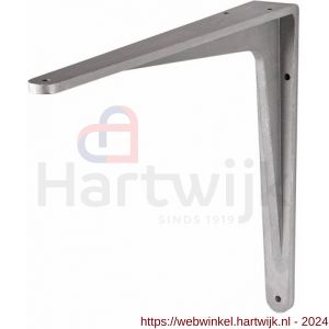 Dulimex Dolle ES 7015 plankdrager Herakles 140x115 mm aluminium zilver - H30203526 - afbeelding 1