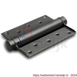 IBFM Dulimex DX DVE 125/33 SE Bommer scharnier enkelwerkend 33/125 mm deurdikte 30-35 mm staal zilvergrijs gelakt - H30201615 - afbeelding 1