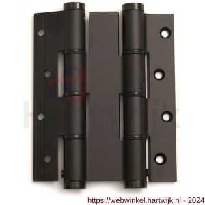 Justor DVD 120/30 BE deurveerscharnier dubbel 120/30 mm zwart - H30204168 - afbeelding 1