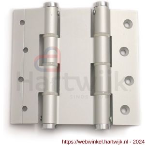 Justor DVD 120/40 SE deurveerscharnier dubbel 120/40 mm zilvergrijs - H30204169 - afbeelding 1