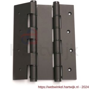 Justor DVDM 120 BE deurveerscharnier 120 mm dubbel muur montage zwart - H30204178 - afbeelding 1