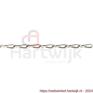 Dulimex DX PAT03 12X05ME patentketting op rol 25 m 0,3 mm 12x5 mm messing - H30201380 - afbeelding 1