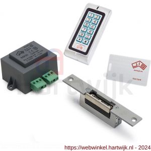 JIS EKP 6501 elektrisch keypad JIS 6501 met transformator en elektrische sluitplaat - H30202072 - afbeelding 1