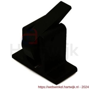 Dulimex DX PO ABS 294 RZ stangblokkeermechanisme DX blokkering bovenschoot verticale stang in geopende stand mat zwart - H30202409 - afbeelding 1