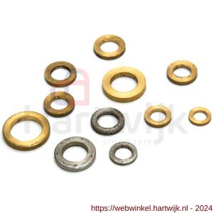 IBFM Dulimex DX HPL MR 08 messing ring voor aanlaspaumelles 100 mm - H30201851 - afbeelding 1