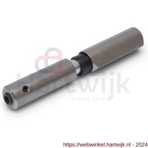 IBFM Dulimex DX HPL WR A 150B aanlaspaumelle verstelbaar stalen pen zonder ring 150x22 mm 134 mm lang-16 mm verstelbaar maximaal 150 mm lang blank staal - H30203672 - afbeelding 1