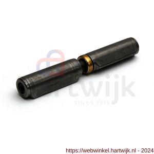 IBFM Dulimex DX HPL WR A 150 aanlaspaumelle verstelbaar stalen pen en kogellager ring 150x22 mm blank staal - H30201855 - afbeelding 1