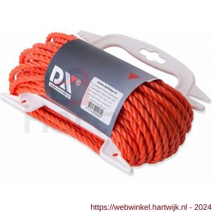 Dulimex DX PPD100ORA-H10 touw geslagen PP 10 mm oranje handhouder 10 m - H30203265 - afbeelding 1